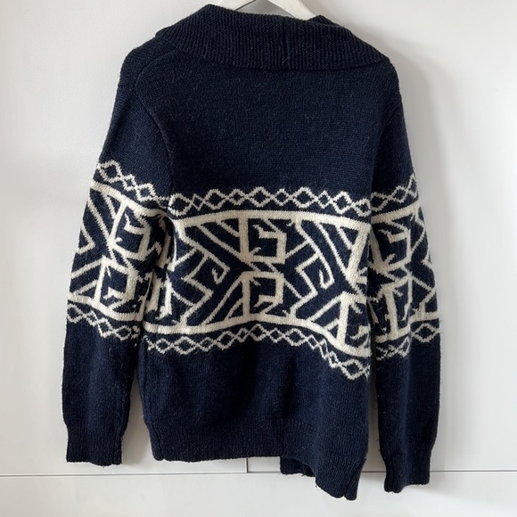 Penny Stock blue Wool/Alpaca Cardigan, S - Picture 3 of 5